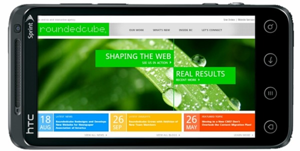 mobile web design