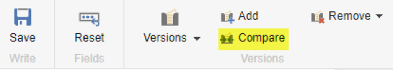 Compare Versions