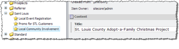 Sitecore DMS Personalization
