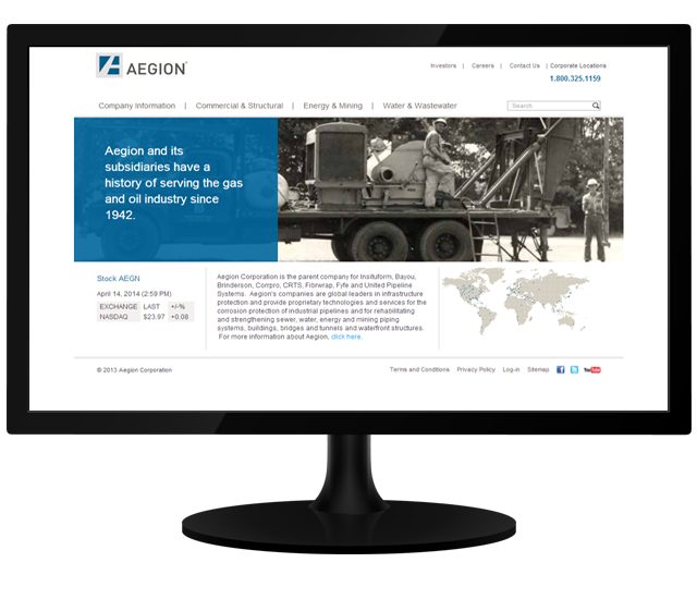 Aegion Corporation Sitecore Case Study